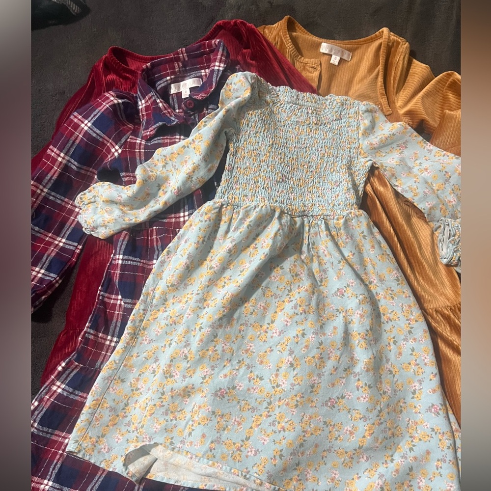 Girls size 6 dress bundle